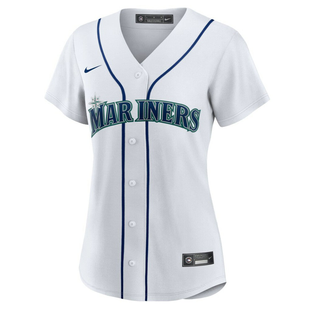 Julio Rodríguez Seattle Mariners Nike Women's Home Replica Jersey - White Jerseys