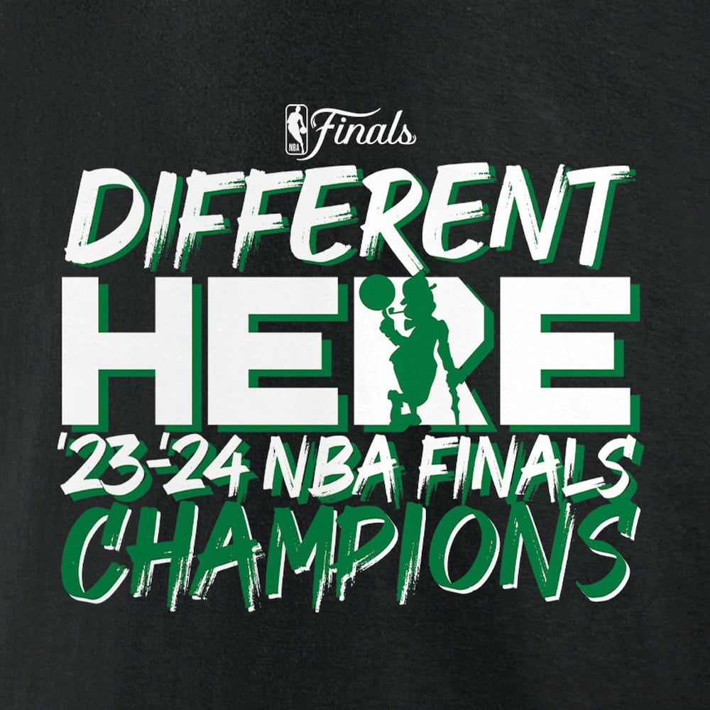 Boston Celtics 2024 NBA Finals Champions Pump Fake Hometown Originals T-Shirt Black - Fanatics