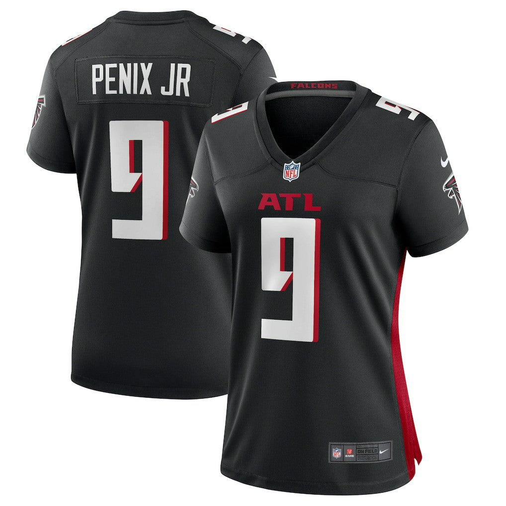 Michael Penix Jr. Atlanta Falcons Women's Game Jersey - Black Jerseys