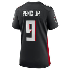 Michael Penix Jr. Atlanta Falcons Women's Game Jersey - Black Jerseys