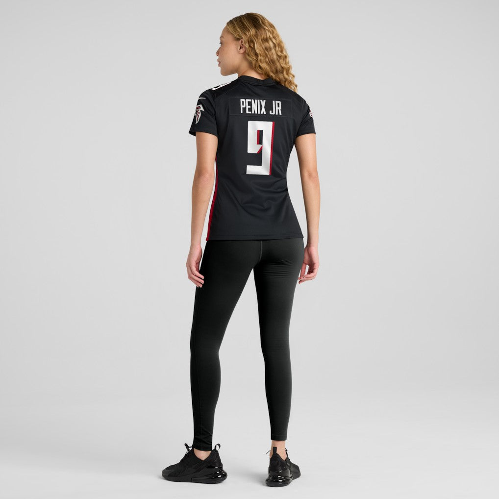 Michael Penix Jr. Atlanta Falcons Women's Game Jersey - Black Jerseys