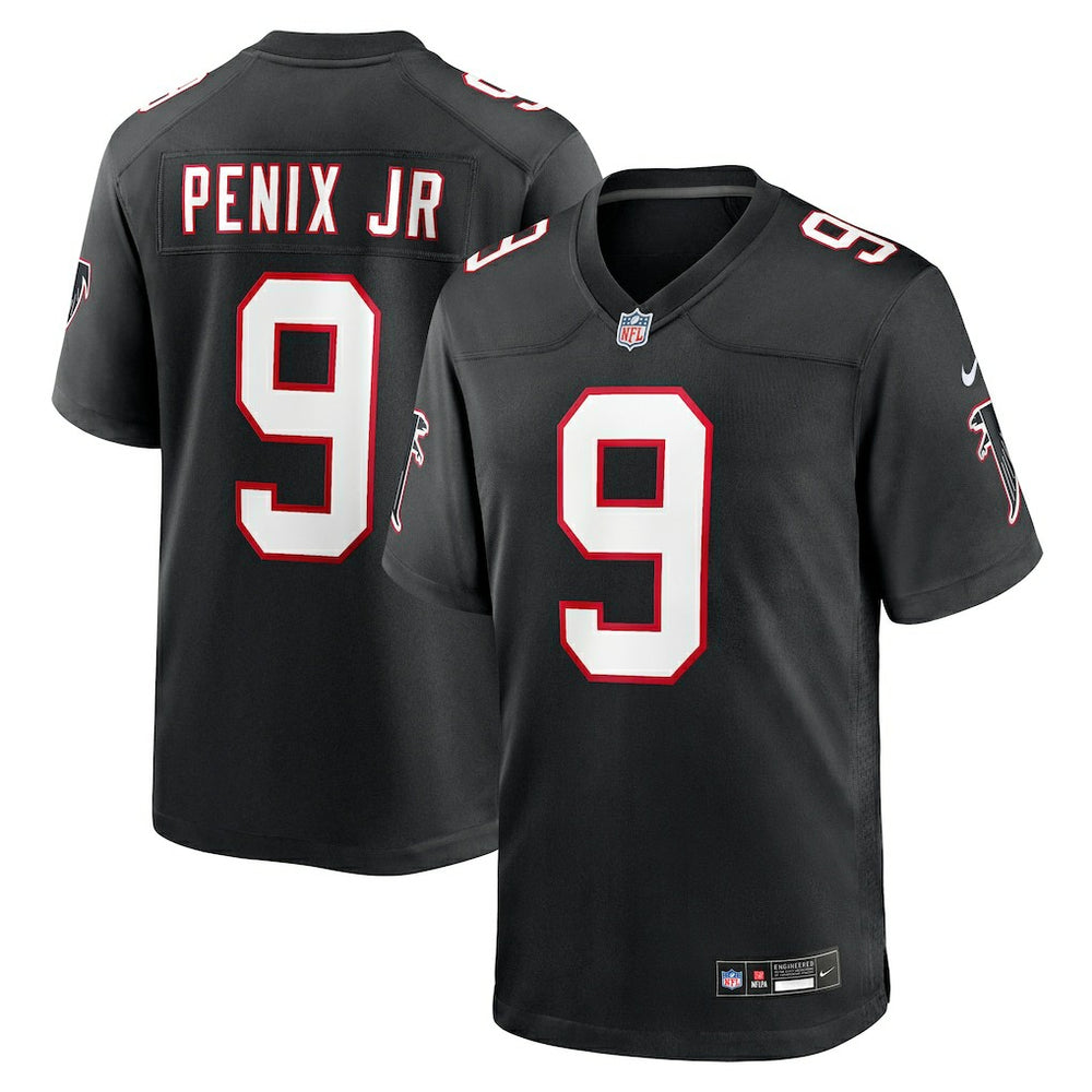Michael Penix Jr. Atlanta Falcons Alternate Game Jersey - Black Jerseys