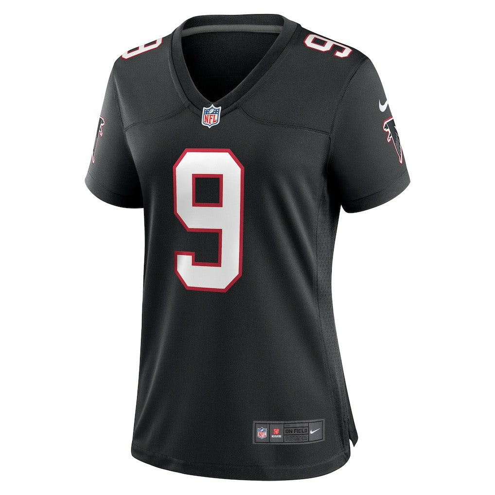 Michael Penix Jr. Atlanta Falcons Women's Alternate Game Jersey - Black Jerseys