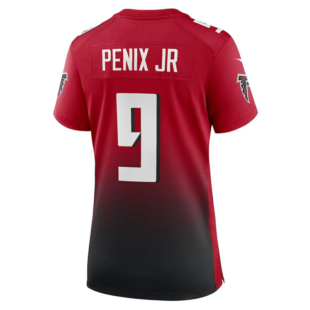 Michael Penix Jr. Atlanta Falcons Women's Alternate Game Jersey - Red Jerseys