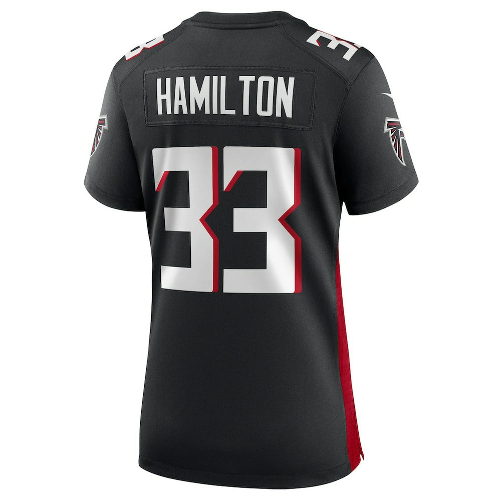 Antonio Hamilton Atlanta Falcons Women's Game Jersey - Black Jerseys