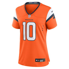 Bo Nix Denver Broncos Women's Game Jersey - Orange Jerseys