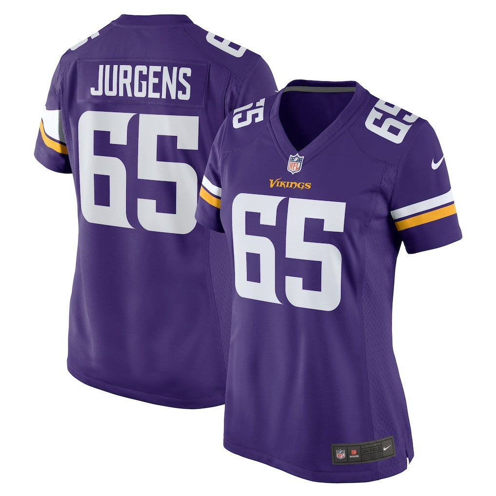 Michael Jurgens Minnesota Vikings Women's Game Jersey - Purple Jerseys