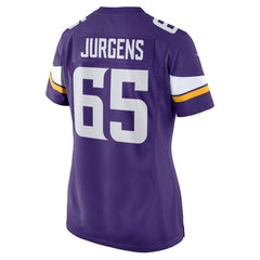 Michael Jurgens Minnesota Vikings Women's Game Jersey - Purple Jerseys