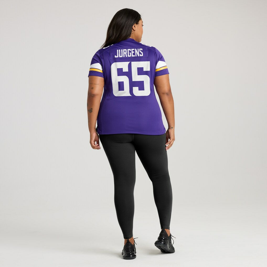 Michael Jurgens Minnesota Vikings Women's Game Jersey - Purple Jerseys