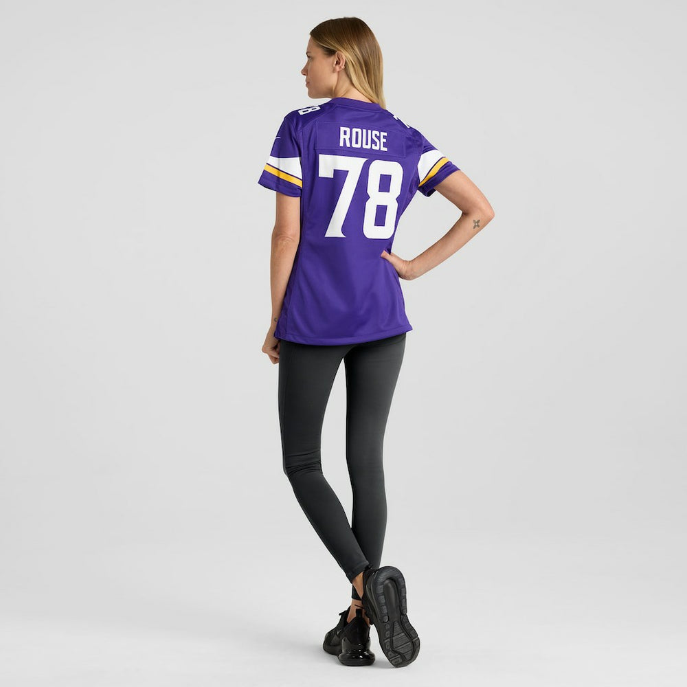 Walter Rouse Minnesota Vikings Women's Game Jersey - Purple Jerseys