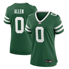 Braelon Allen New York Jets Women's Game Jersey - Legacy Green Jerseys