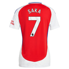 Bukayo Saka Arsenal Women's 2024/25 Home Replica Player Jersey – Red - Adidas online
