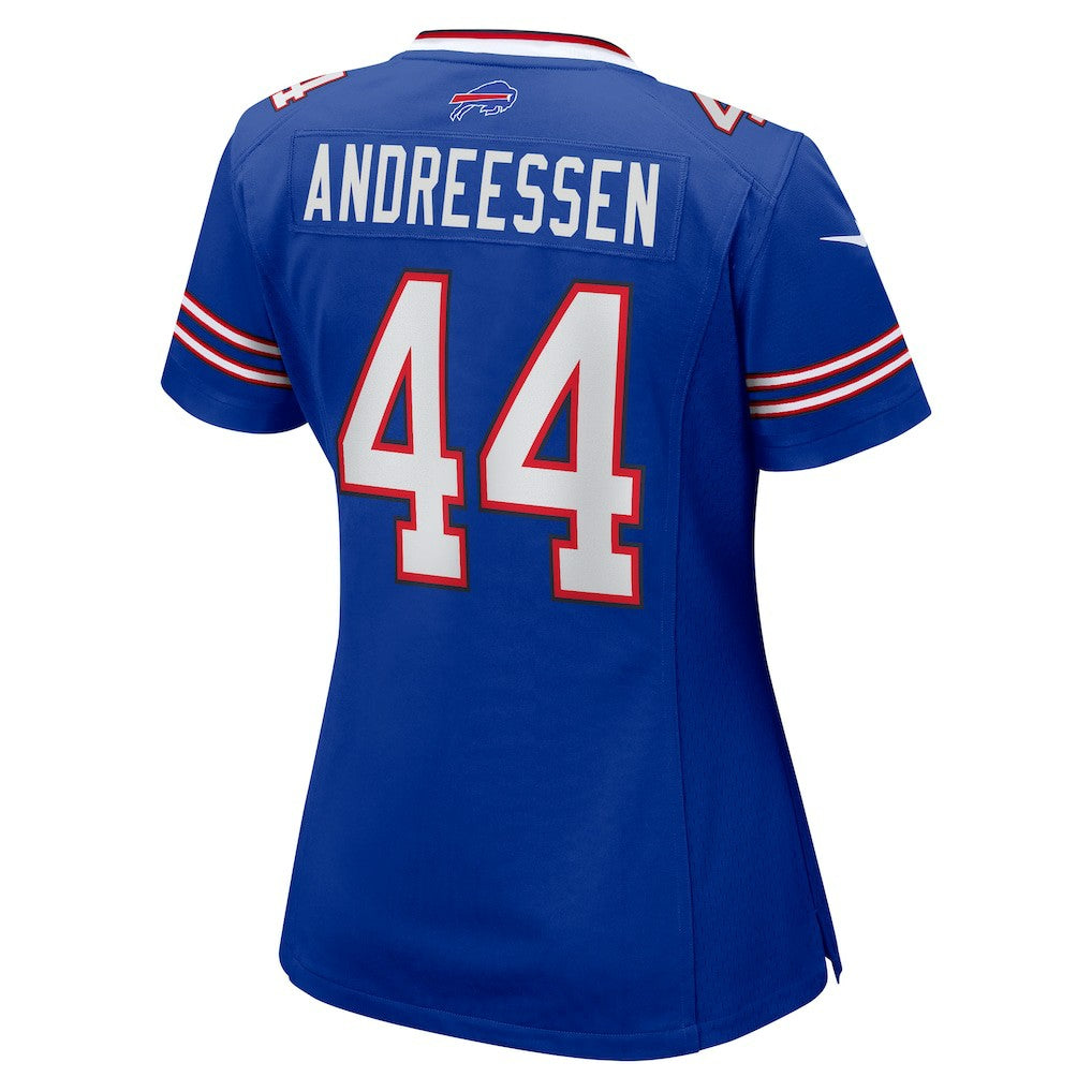 Joe Andreessen Buffalo Bills Women's Game Jersey - Royal Jerseys