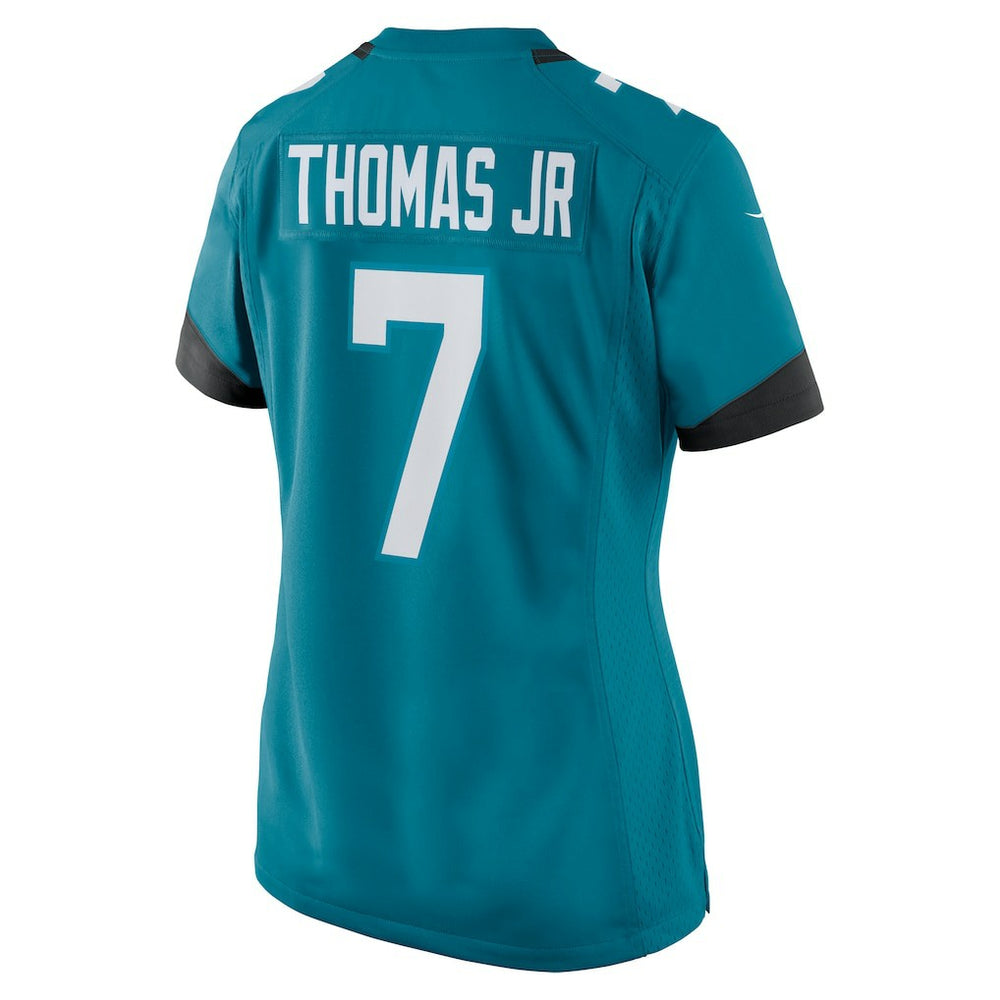 Brian Thomas Jr. Jacksonville Jaguars Women's Game Jersey - Teal Jerseys