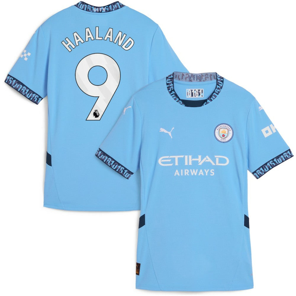Erling Haaland Manchester City Women's 2024/25 Home Replica Player Jersey Light Blue - Puma outlet