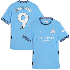 Erling Haaland Manchester City Women's 2024/25 Home Replica Player Jersey Light Blue - Puma outlet