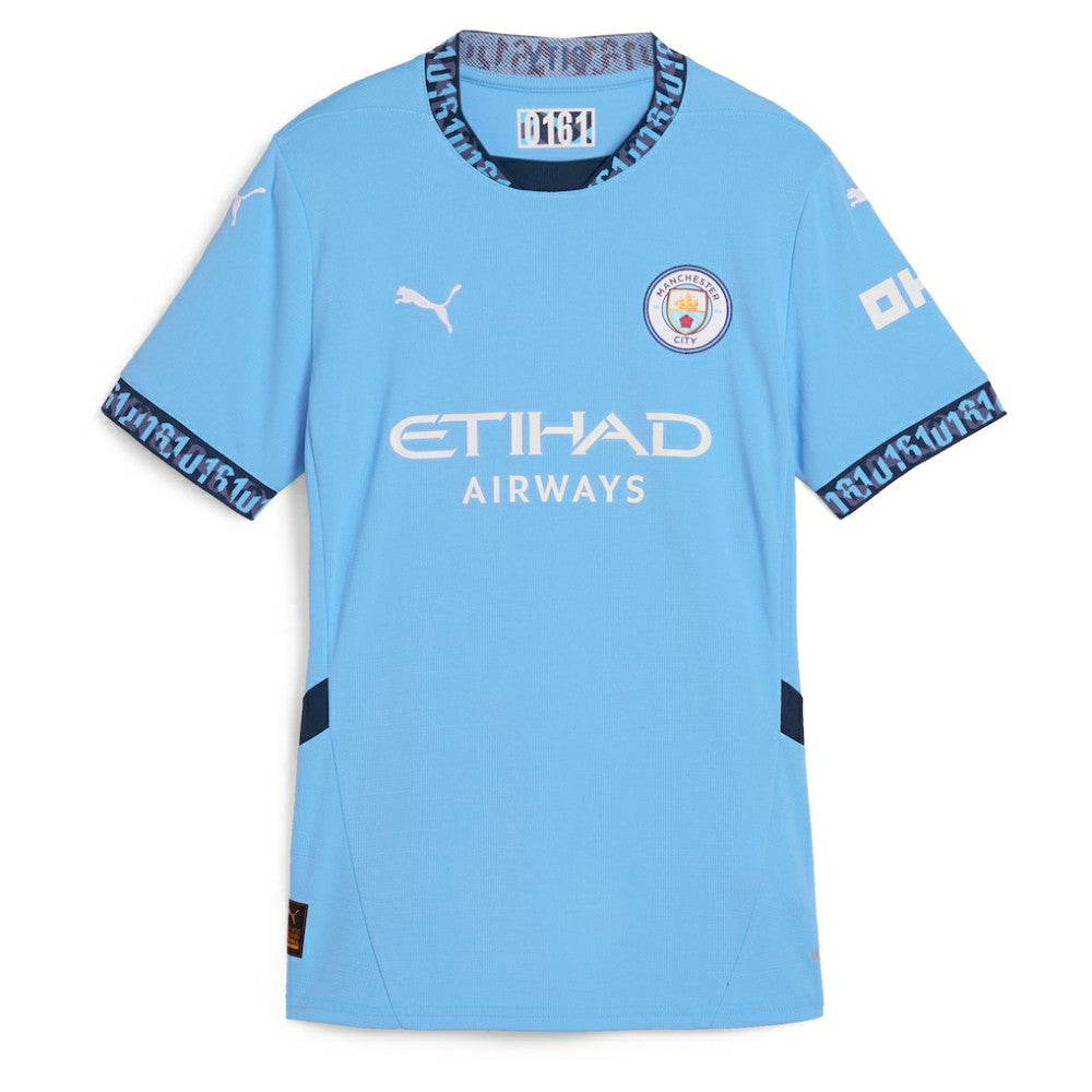 Erling Haaland Manchester City Women's 2024/25 Home Replica Player Jersey Light Blue - Puma outlet