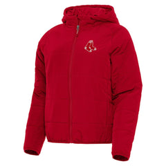 Boston Red Sox Antigua Women's Universe Full-Zip Hoodie Jacket - Red Jackets