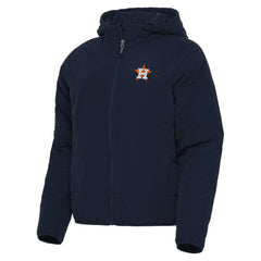 Houston Astros Antigua Women's Universe Full-Zip Hoodie Jacket - Navy Jackets