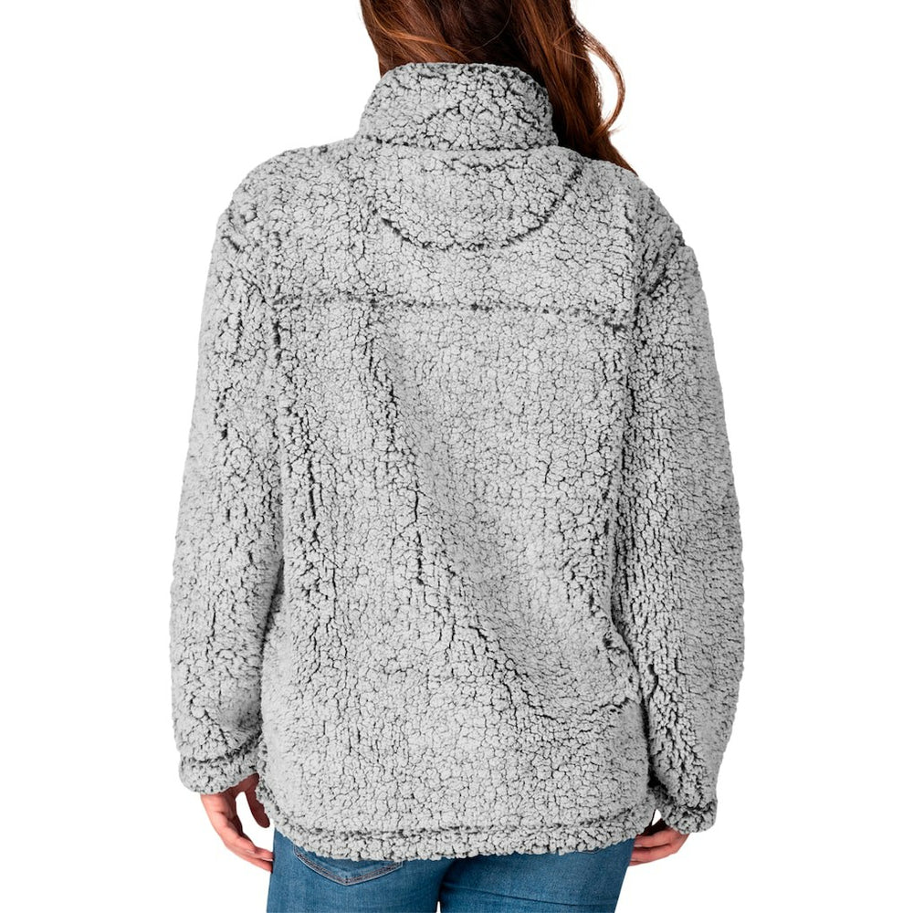 New York Jets G-III 4Her by Carl Banks Women's Sherpa Full-Zip Jacket - Gray Jackets