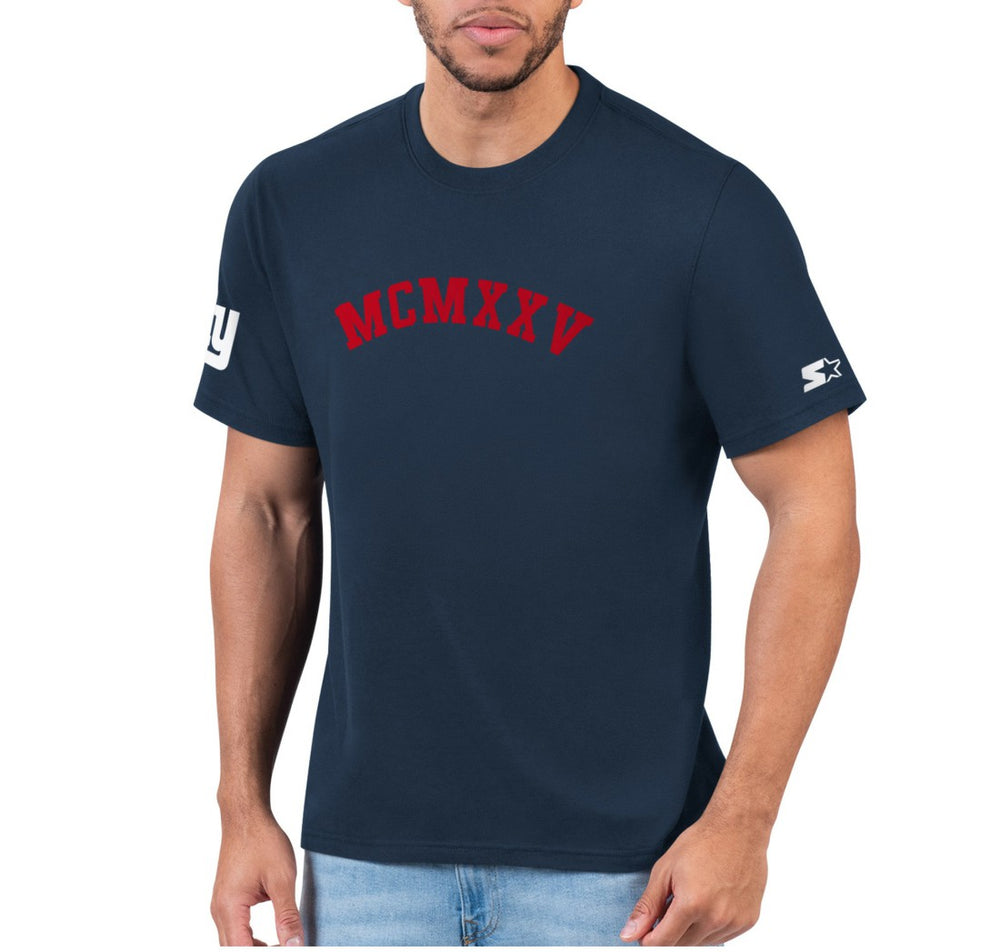 New York Giants Starter 1925 Collection T-Shirt - Navy T-shirts