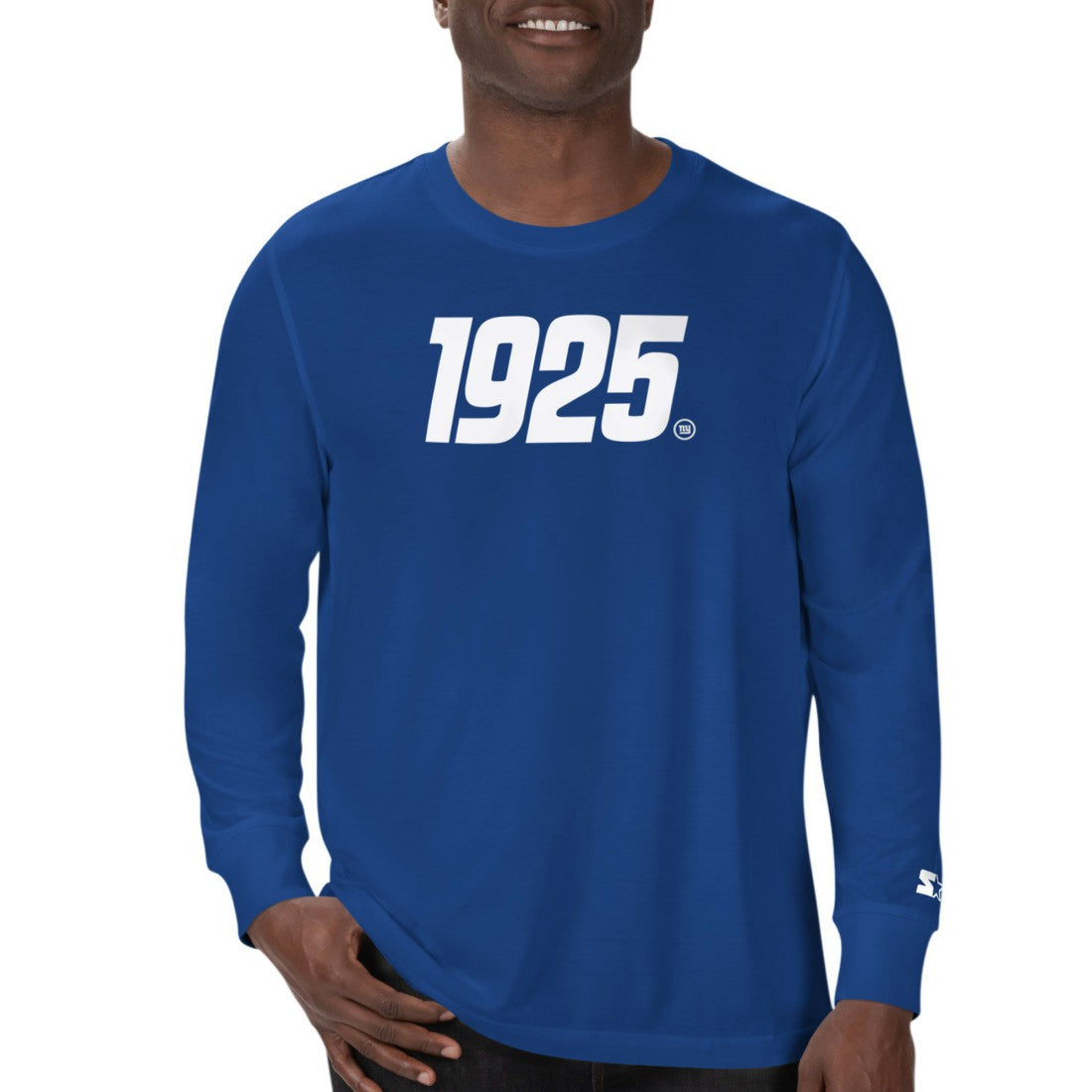 New York Giants Starter 1925 Collection Long Sleeve T-Shirt - Royal T-shirts