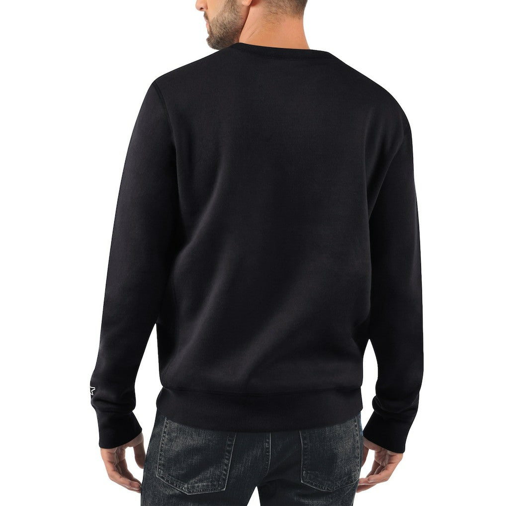 New York Giants Starter 1925 Collection Long Sleeve Pullover Sweatshirt - Black Pullover