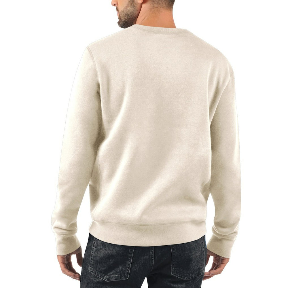 New York Giants Starter 1925 Collection Long Sleeve Pullover Sweatshirt - Oatmeal Pullover