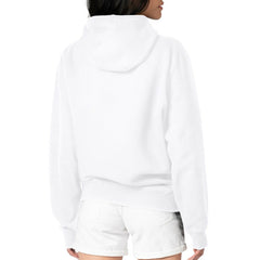 New York Yankees G-III 4Her by Carl Banks Women's Leopard Heart Pullover Hoodie - White Hoodies
