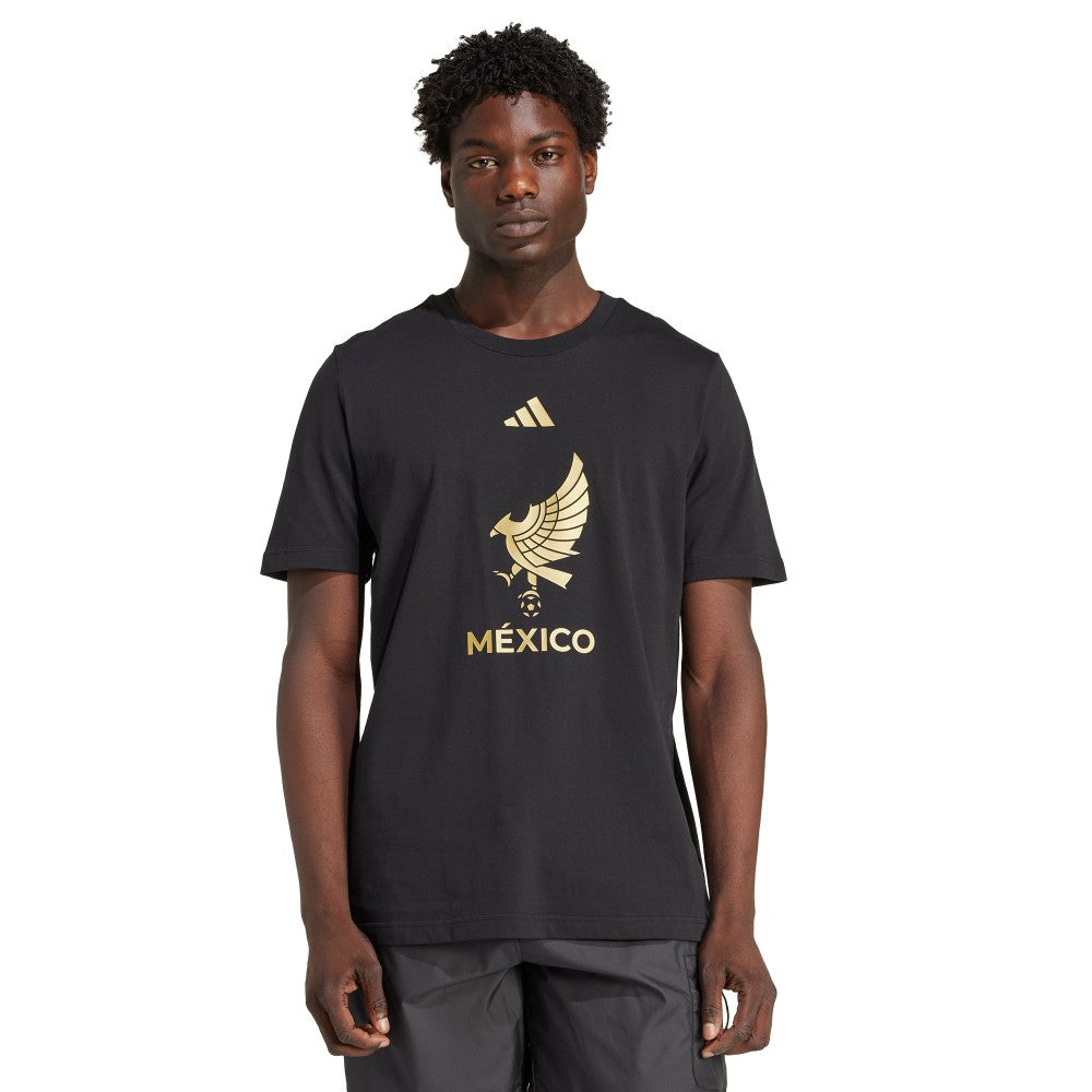 Mexico National Team 2025 Third Jersey DNA Graphic T-Shirt Black - Adidas sale