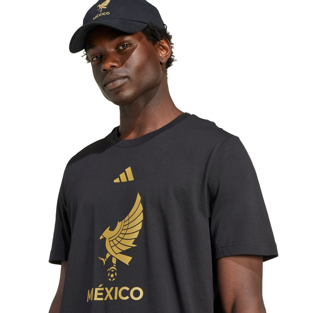 Mexico National Team 2025 Third Jersey DNA Graphic T-Shirt Black - Adidas sale