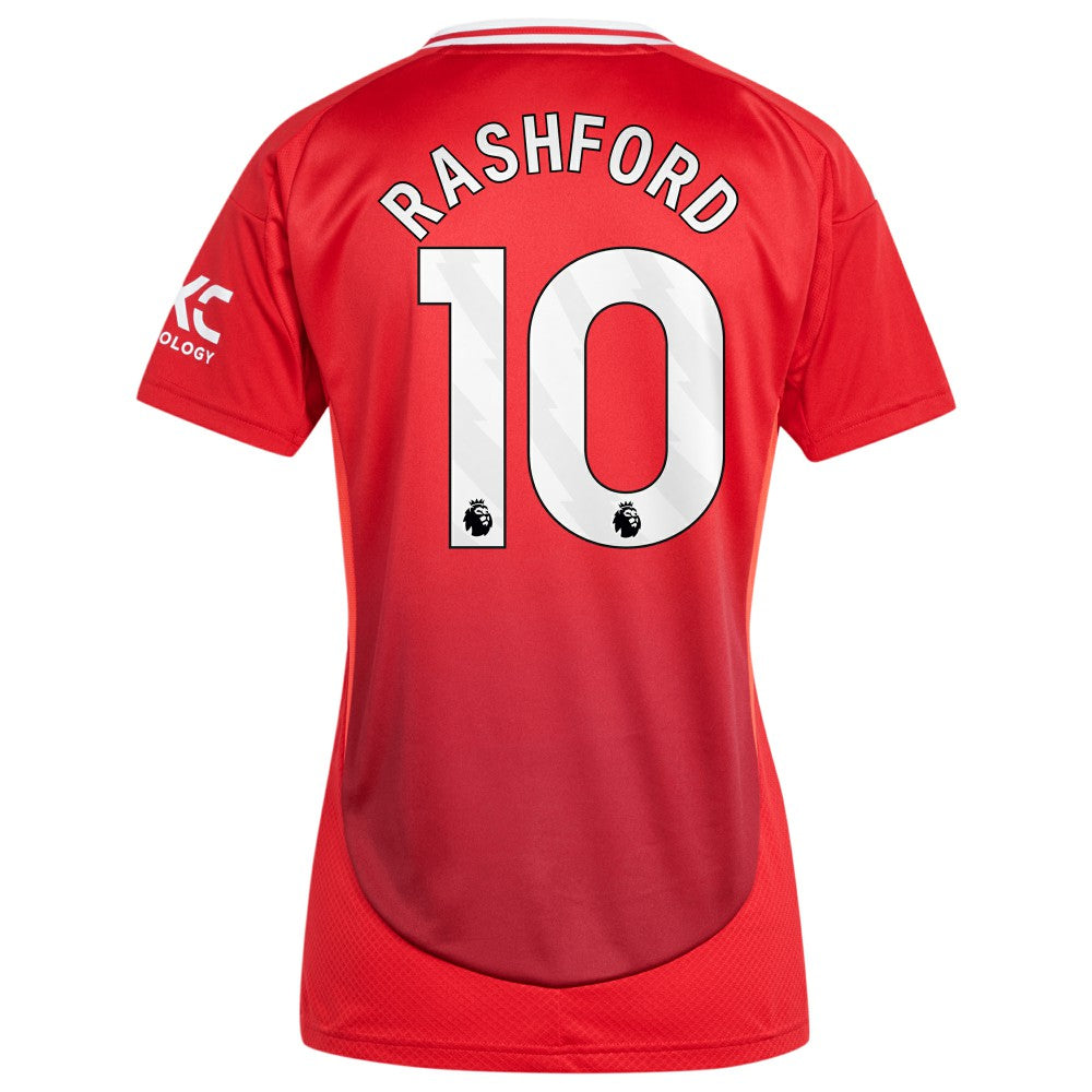 Marcus Rashford Manchester United Women's 2024/25 Home Replica Player Jersey Red - Adidas online