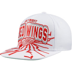 Detroit Red Wings Mitchell & Ness Youth After Shock Snapback Hat - White | US 201693031
