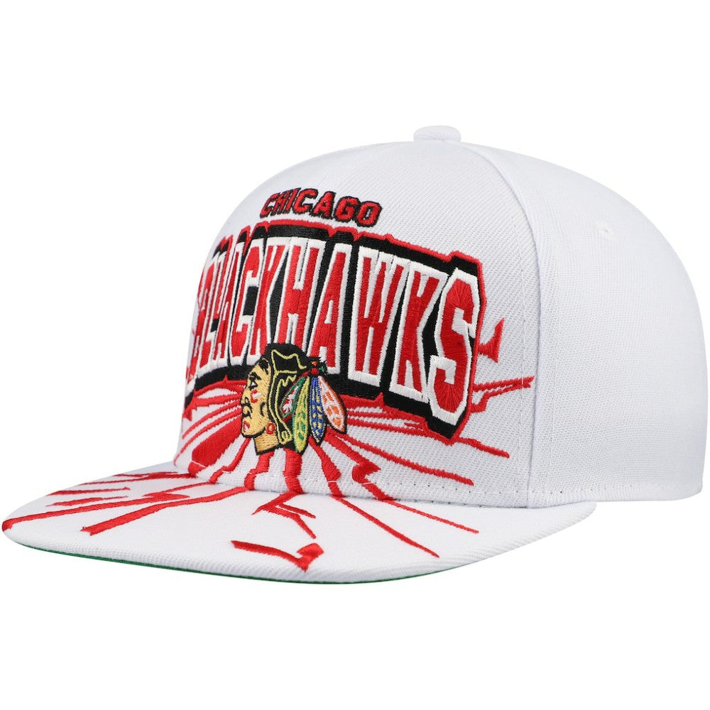Chicago Blackhawks Mitchell & Ness Youth After Shock Snapback Hat - White | US 201693034