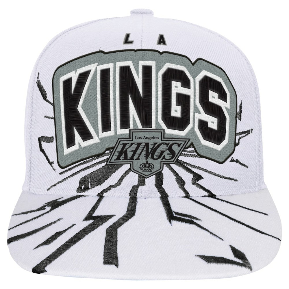 Los Angeles Kings Mitchell & Ness Youth After Shock Snapback Hat - White | US 201693036