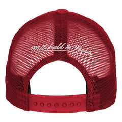 Chicago Bulls Youth Core Evergreen Trucker Adjustable Hat Red - Mitchell & Ness