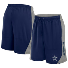 Dallas Cowboys No Defense Shorts - Navy/Gray Shorts
