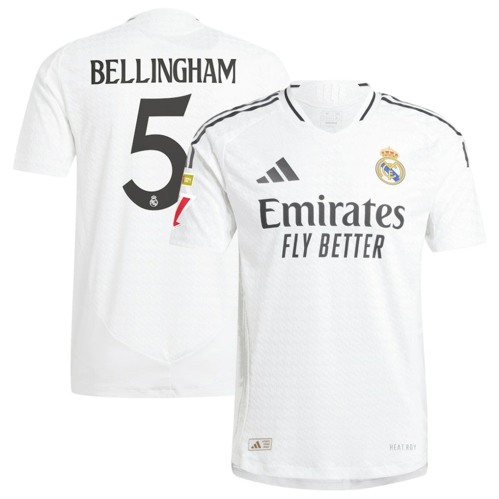 Jude Bellingham Real Madrid 2024/25 Home Player Jersey White - Adidas on sale