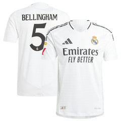 Jude Bellingham Real Madrid 2024/25 Home Player Jersey White - Adidas on sale