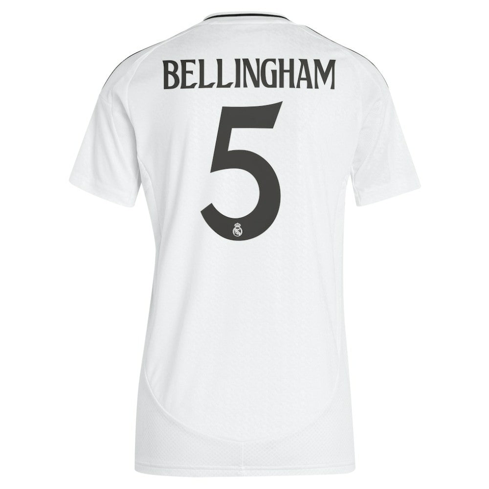 Jude Bellingham Real Madrid Women's 2024/25 Home Replica Player Jersey White - Adidas outlet