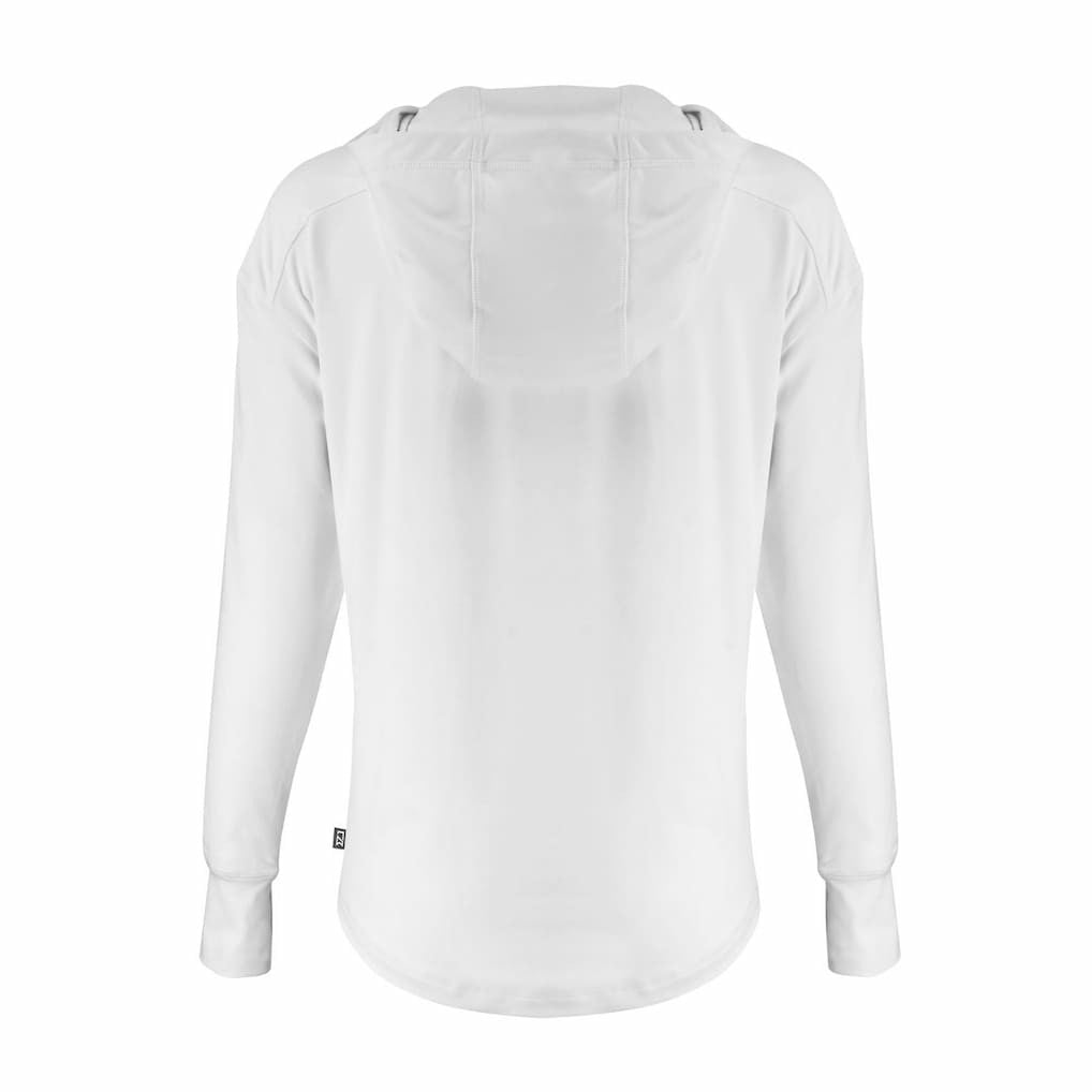 Minnesota Vikings Cutter & Buck Women's Daybreak Eco Recycled Half-Zip Hoodie - White Hoodies