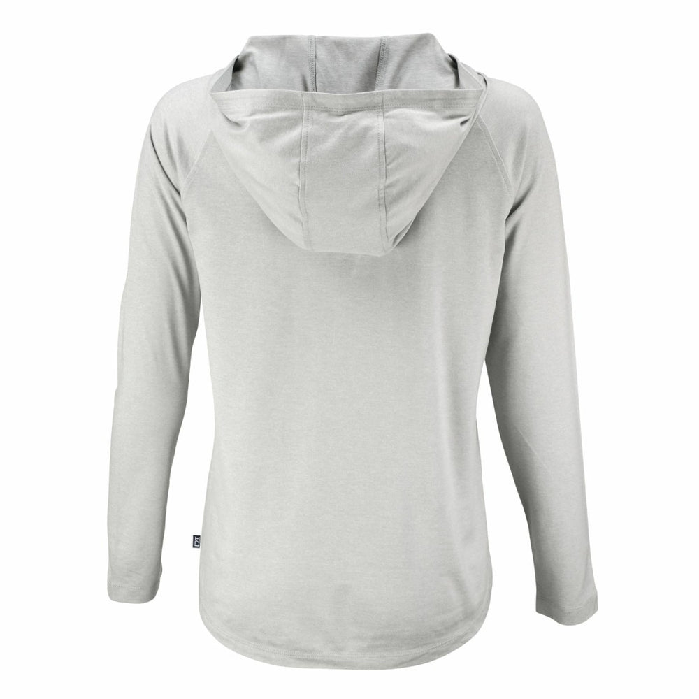 Detroit Lions Cutter & Buck Women's Coastline Epic Comfort Eco Recycled Long Sleeve Hoodie T-Shirt - Gray Hoodies