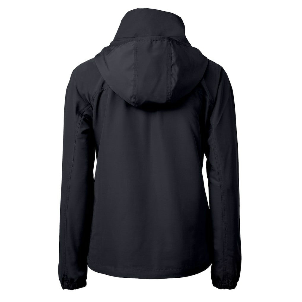 Baltimore Ravens Cutter & Buck Women's Charter Eco Recycled Full-Zip Hoodie Jacket - Black Hoodies