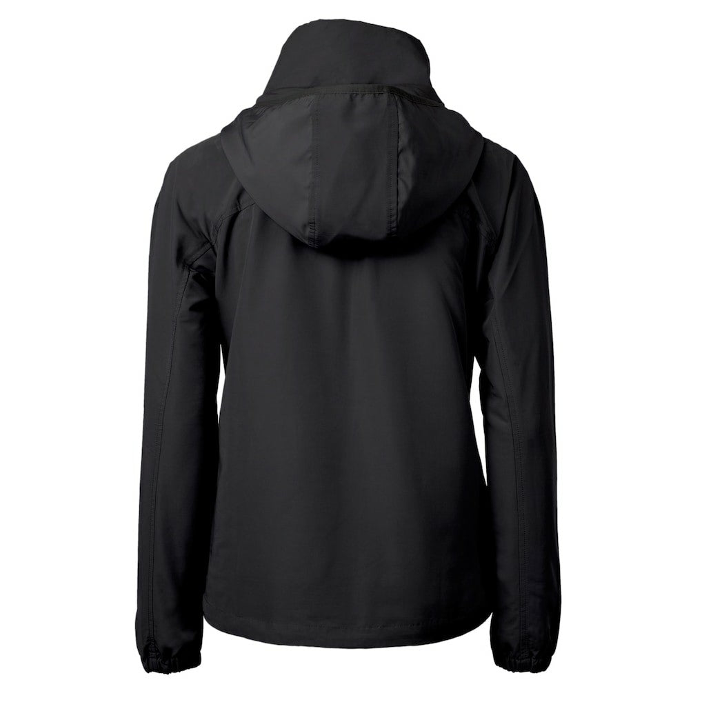 Buffalo Bills Cutter & Buck Women's Charter Eco Recycled Half-Zip Hoodie Anorak Jacket - Black Hoodies