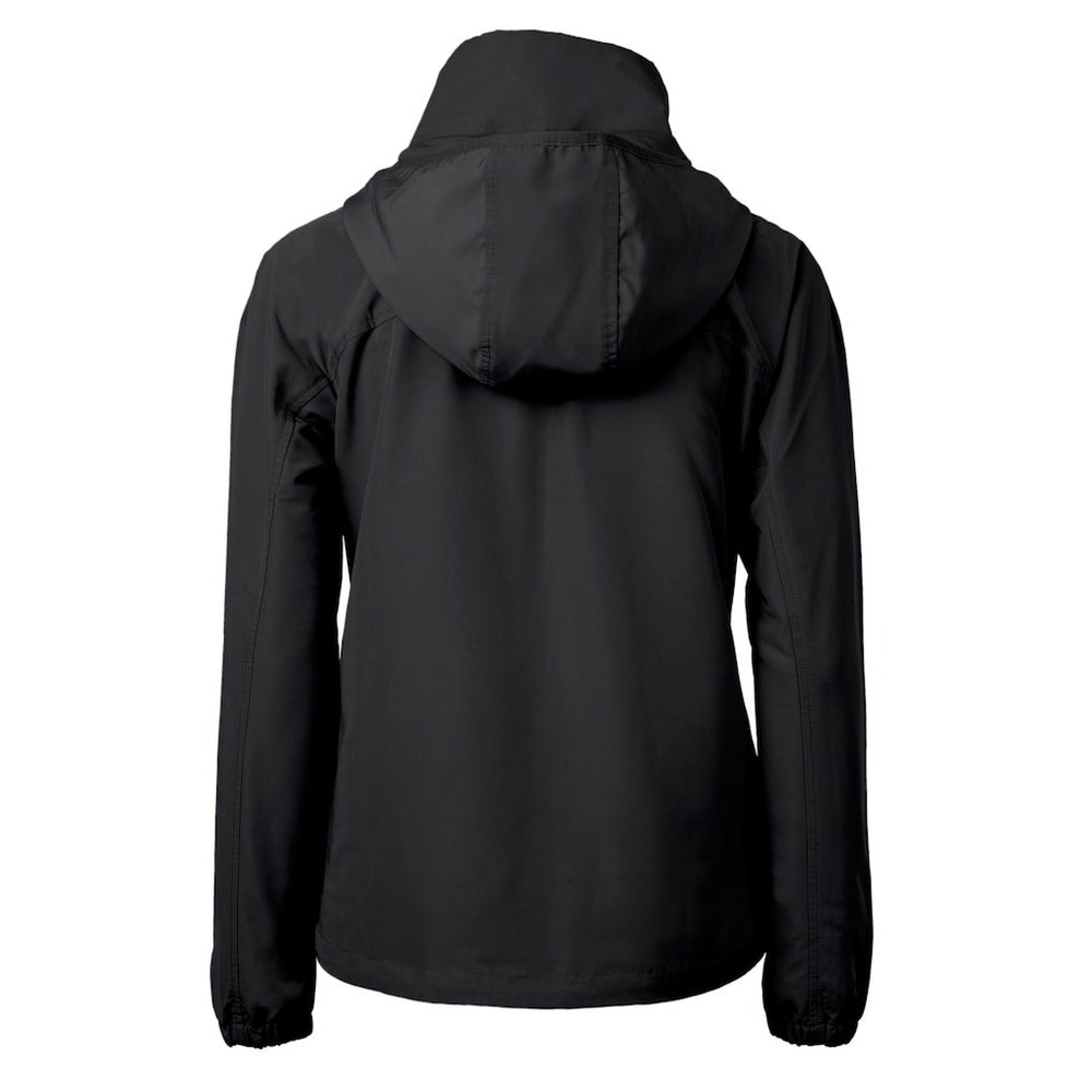 Buffalo Bills Cutter & Buck Women's Charter Eco Recycled Half-Zip Hoodie Anorak Jacket - Black Hoodies