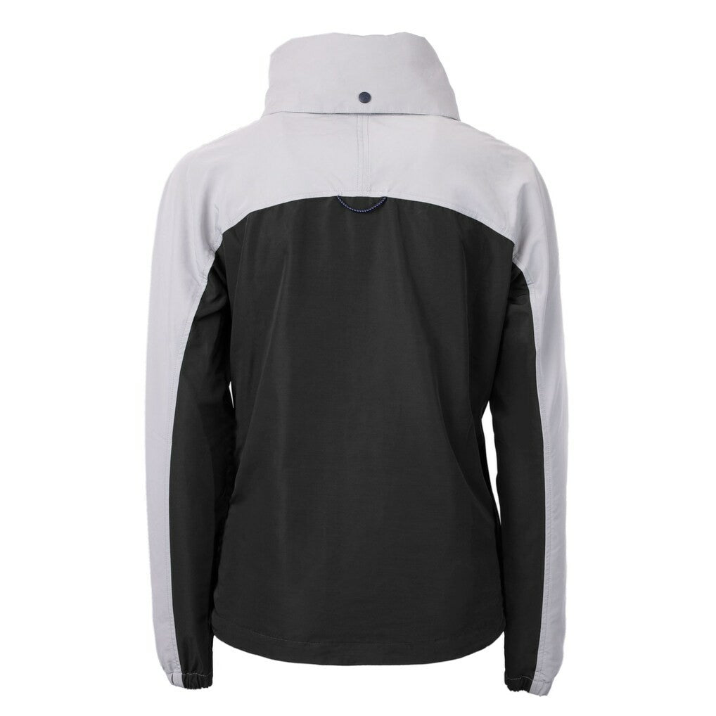 Buffalo Bills Cutter & Buck Women's Charter Eco Recycled Half-Zip Hoodie Anorak Jacket - Black Hoodies