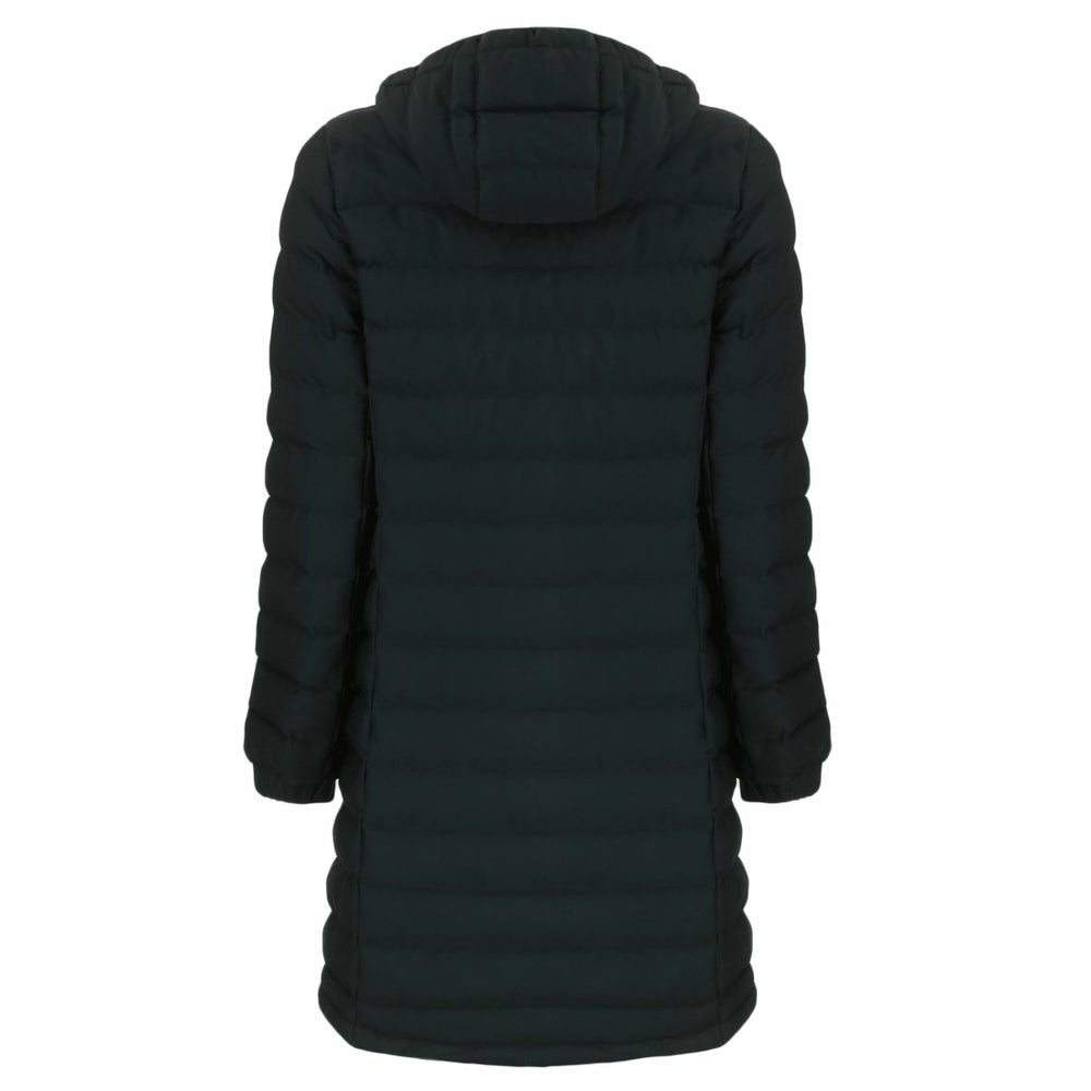 Green Bay Packers Cutter & Buck Women's Mission Ridge Repreve Eco Insulated Full-Zip Hoodie Long Puffer Jacket - Black Hoodies
