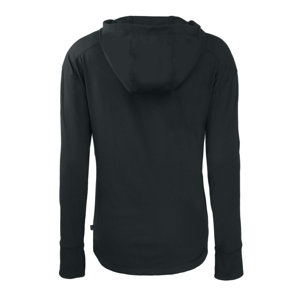 San Francisco 49ers Cutter & Buck Women's Daybreak Eco Recycled Full-Zip Hoodie - Black Hoodies