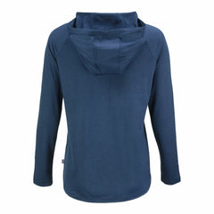 Seattle Seahawks Cutter & Buck Women's Coastline Epic Comfort Eco Recycled Long Sleeve Hoodie T-Shirt - Navy Hoodies