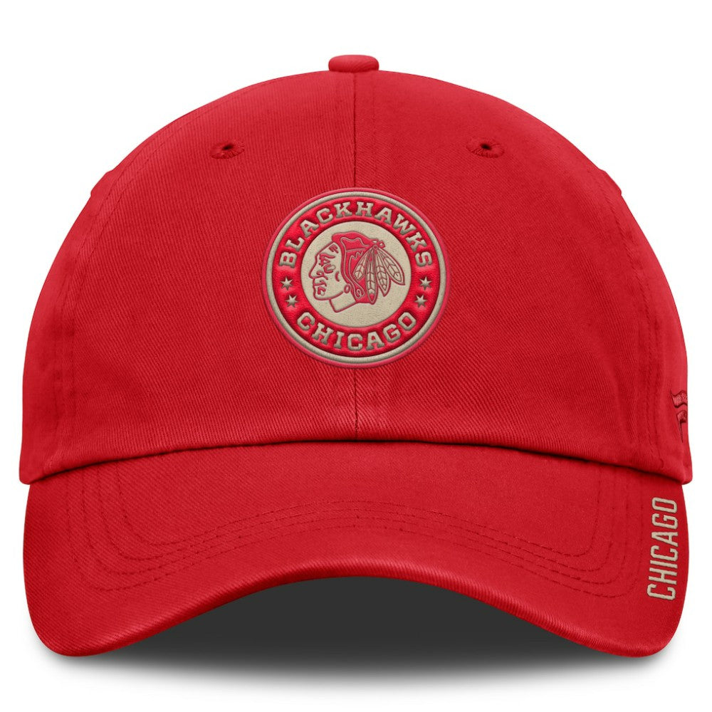 Chicago Blackhawks Fanatics Women's 2025 NHL Winter Classic Adjustable Hat - Red | US 201700109
